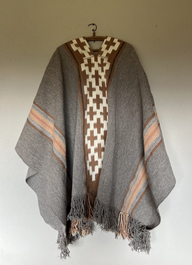 Poncho - amarrado pampa